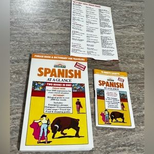 New Spanish at a glance for travelers